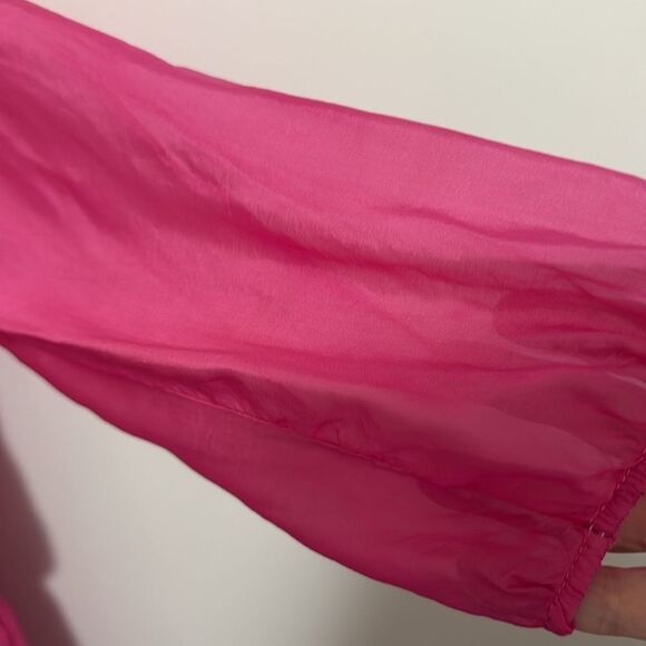 Claudio Milano Couture “The Elastic Dress” in Hot Pink. One size fits 4-12. - Picture 5 of 12